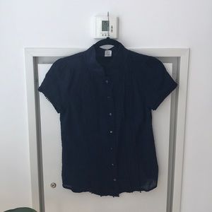 J Crew Blue Blouse
